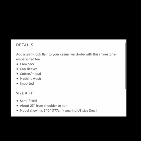 Zadig & Voltaire Rock Flash Tee. - Picture 3 of 6